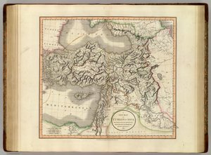 A new map of Turkey in Asia